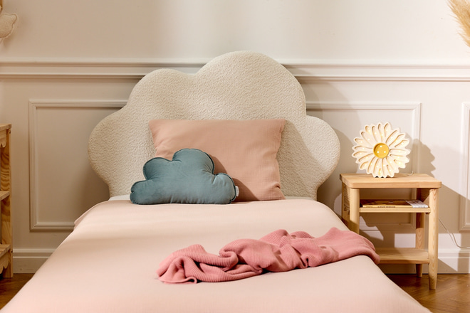 Juego de ropa de cama 120x170 con relleno - Cacao