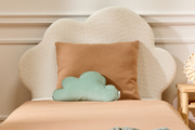 Juego de ropa de cama 120x170 con relleno - Camello y Lunares Dorados