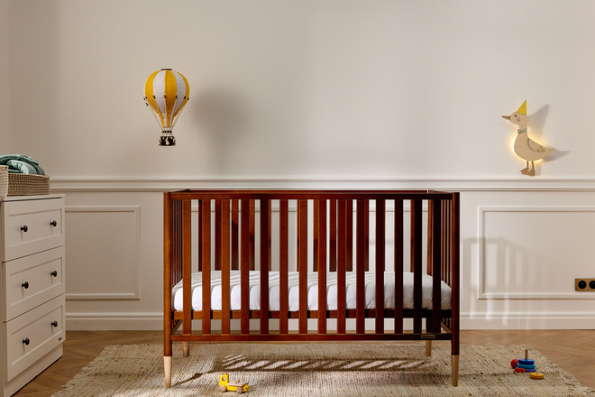 Lit Bébé Mia 70x140cm - Vintage