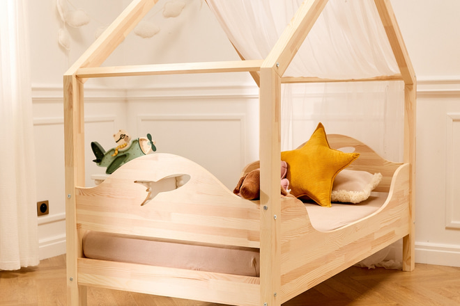 House Bed Houston 90x190cm