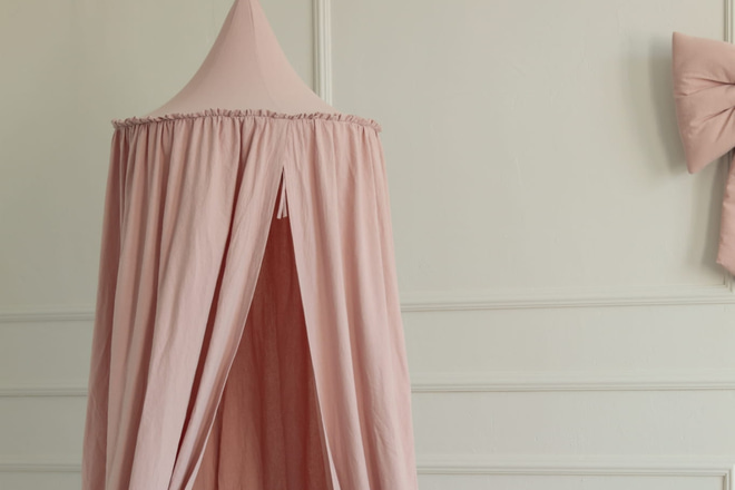 Muslin Canopy - Pink