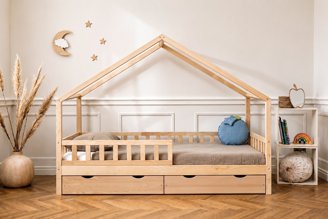 House Bed DK 105x190cm