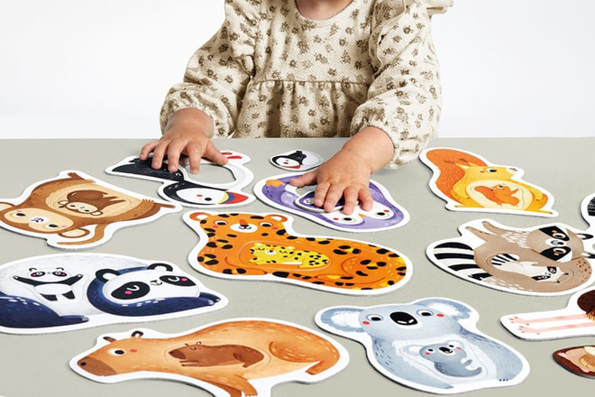 Mes Premiers Puzzles Bébé Animaux 1+