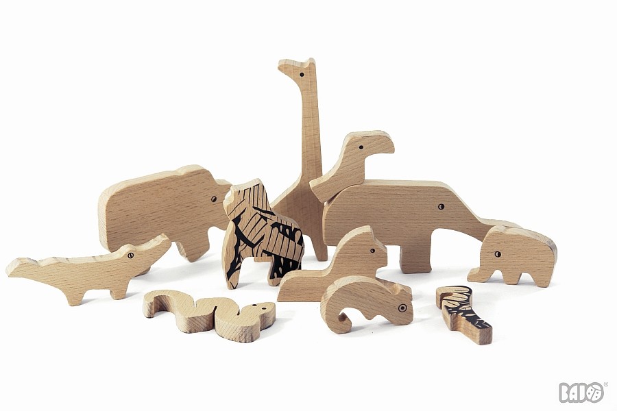 Jouet en bois - Puzzle Jungle