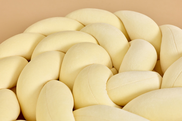 Contorno de Cama 3 Cordas - Butter Yellow
