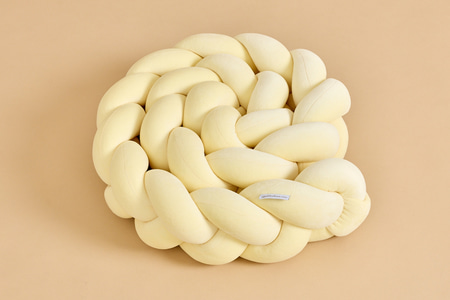 Bettschlange 3 Kordeln - Butter Yellow