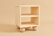 Table de Chevet - Pieds Boule Naturel