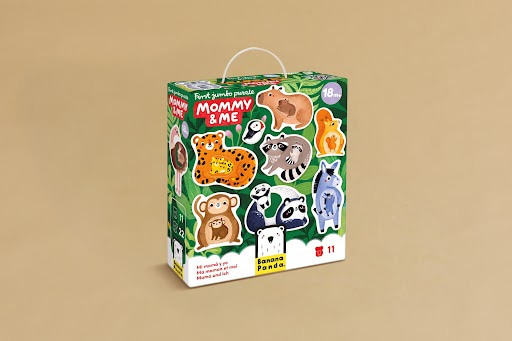 Mes Premiers Puzzles Bébé Animaux 1+