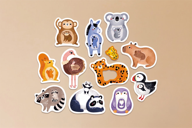 Mis Primeros Puzzles Animales Bebé 1+