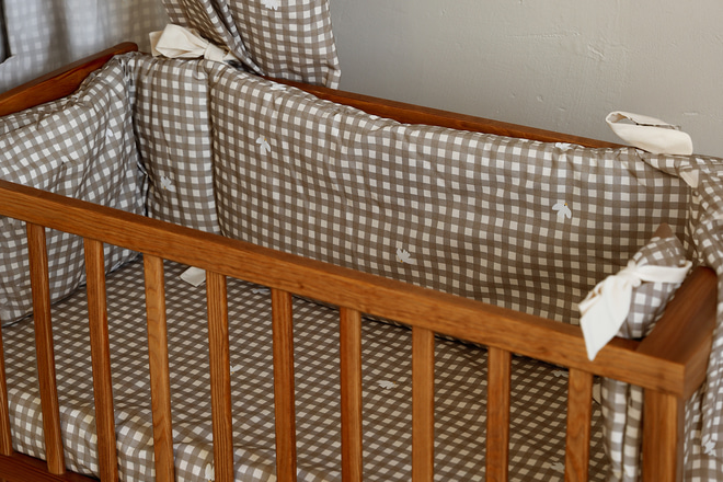 Protetor de Berço - Cottage Walnut