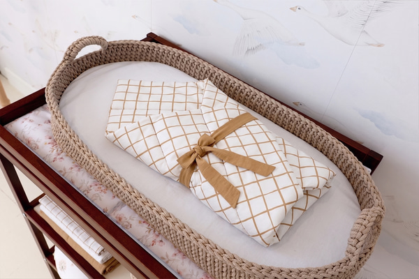 Gigoteuse d'Emmaillotage - Vichy Caramel