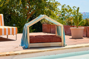 Dog House Bed Canopy - Sage