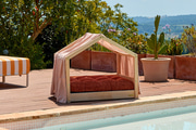 Dog House Bed Canopy - Cocoa