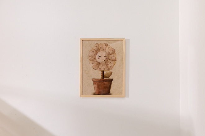 Affiche Flower - Vintage