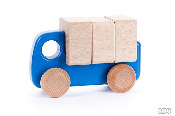 Jouet en bois - Camion Blocs