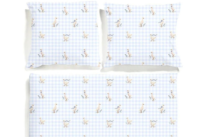 Parure Satin de Coton 140x200 - Oies