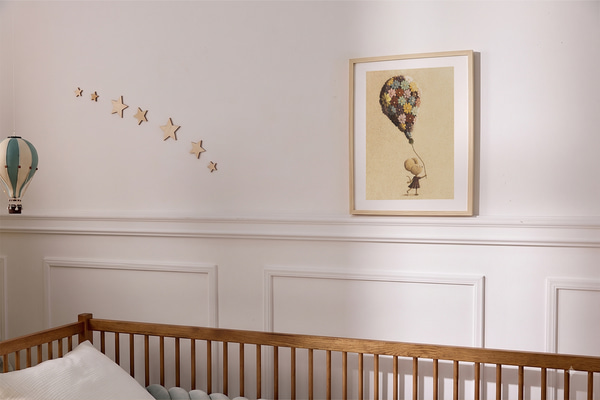 Flower Balloon Poster
