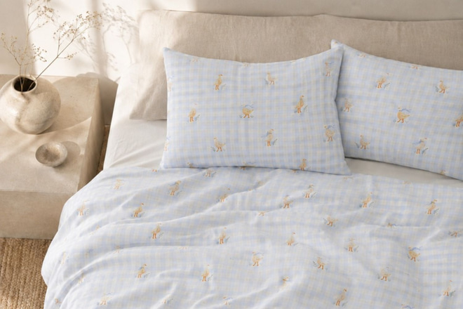 Parure Satin de Coton 140x200 - Oies