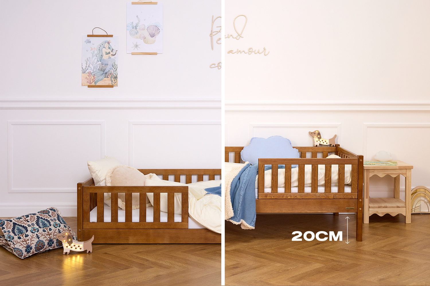 - Lit Dakar Premium Au Sol 90x190 cm - Vintage - Vintage (Mon Lit Cabane) - Image 9