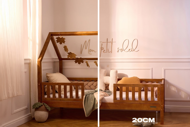 Cama Casinha L Premium 90x190cm - Vintage