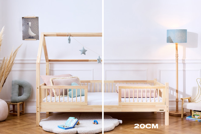Cama Casita B Premium 20cm 90x190cm