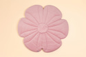 Pink Flower Velour Mat