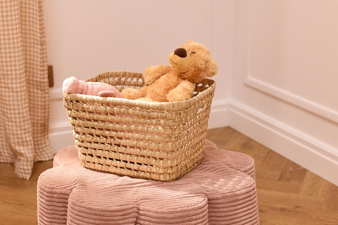 Set of 3 Palm Leaf Baskets