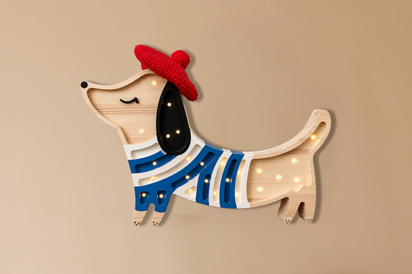 Lâmpada LED Cachorro French Style - Little Lights