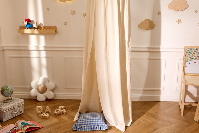 Muslin Canopy - Natural