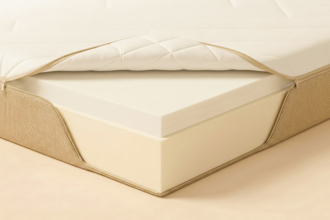 Leto Premium Matratze Schaumstoff 10 cm - 70x140