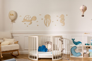 Wanddekoration - Qualle