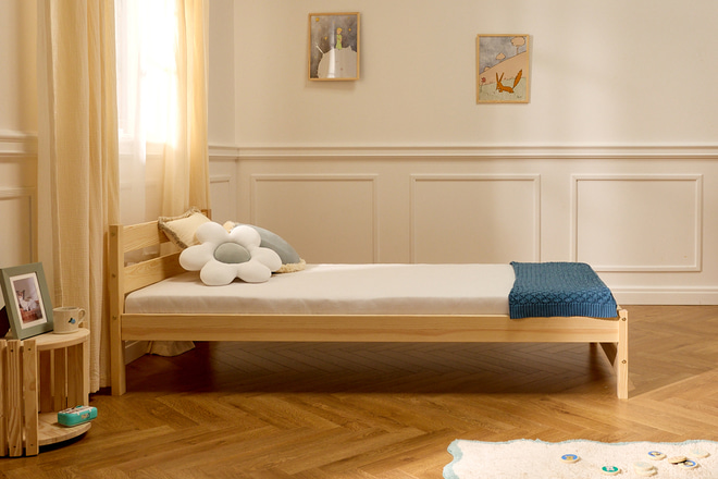 Cama Caracas Basic 90X190cm – Natural