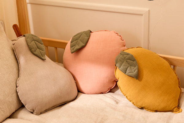 Pear Linen Cushion