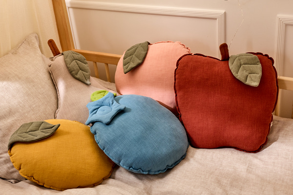 Blueberry Linen Cushion