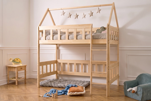 Cama Alta Casita W 90x190 cm