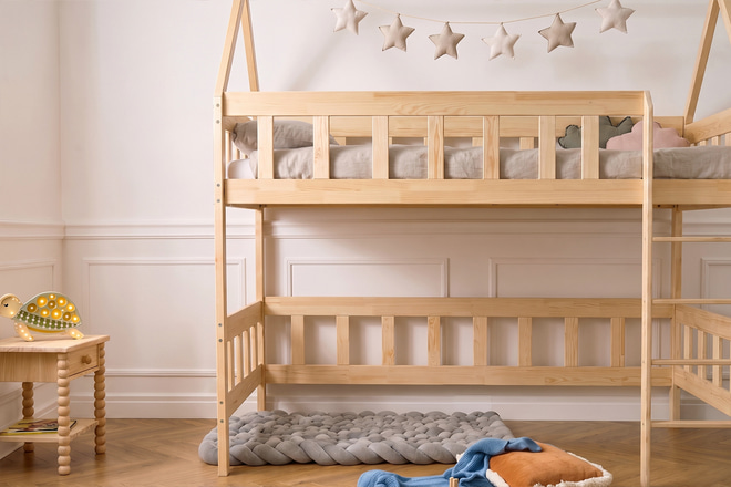Mezannine Bed W 90x200 cm