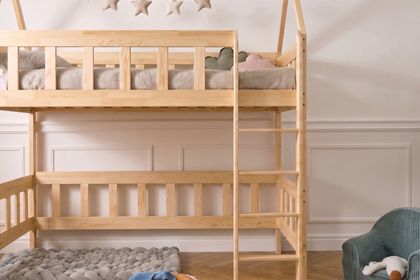 Cama Alta Casita W 90x200 cm