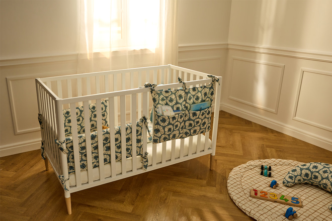 Mia Cot 70x140 cm - White