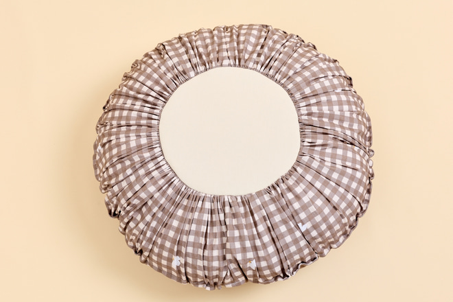Coussin rond - Cottage Walnut