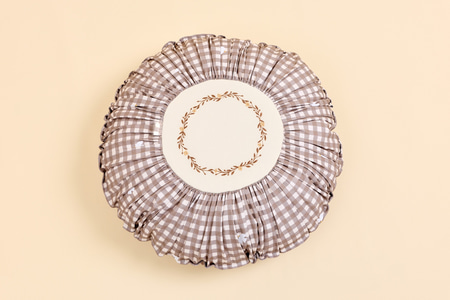 Coussin rond - Cottage Walnut