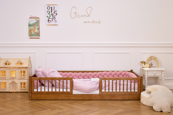 Letto Brasilia PremiumA Terra 90x190 cm - Vintage