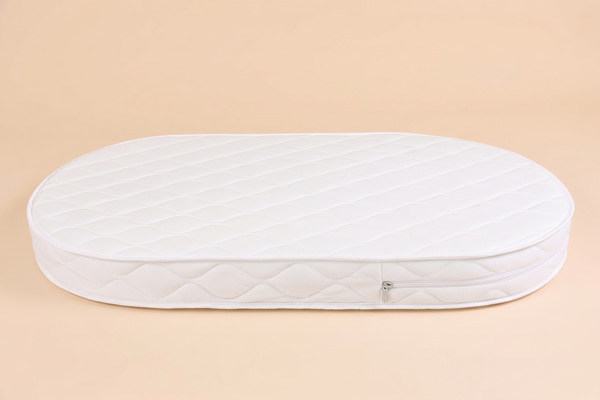 Matelas Ovale 10cm pour Berceau 7 en 1 Évolutif