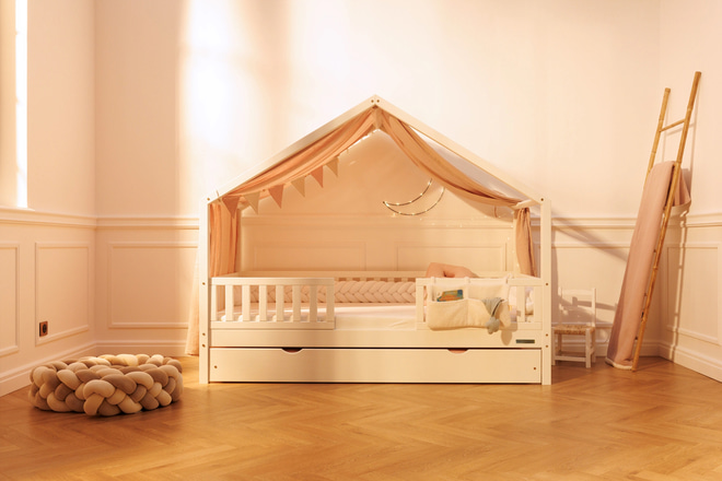 Lit Cabane DB Premium 90x190 cm