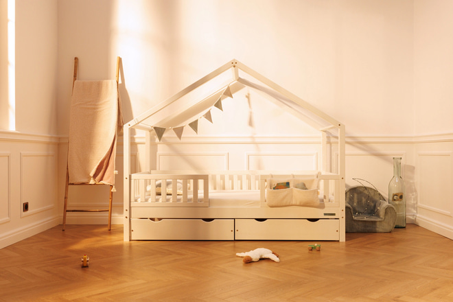 Lit Cabane DB Premium 90x190 cm