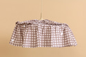 Cotton Lampshade - Cottage Walnut