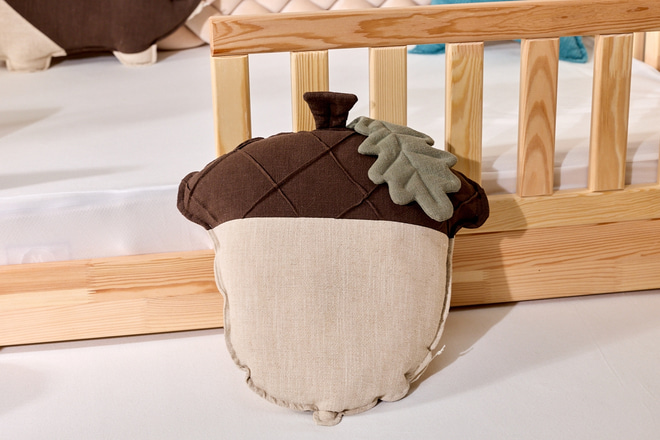 Linen Hedgehog Cushion