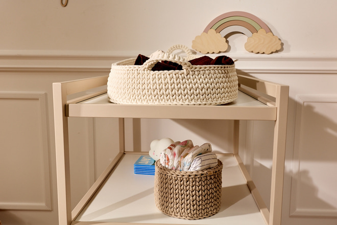 Swan Changing Table - Cashmere