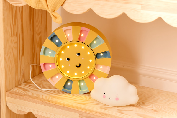 Lampe LED Retro-Sonne - Little Lights