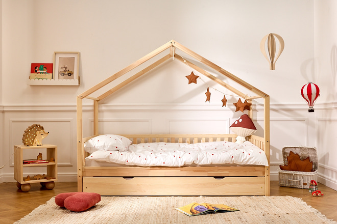 DBT Premium House Bed 90x160 cm