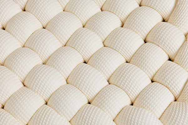Waffle Braided Floor Mattress - Cream